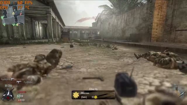 COD: Black Ops on a GT 630m 1GB (60fps Gameplay & Settings) смотреть онлайн