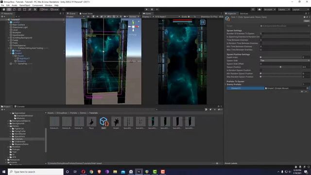 Shmup Boss - Tutorial 4 - Adding a Simple Enemy смотреть онлайн