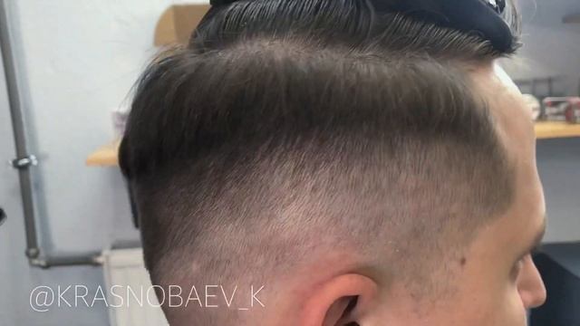 Мужская стрижка машинкой и ножницами смотреть онлайн