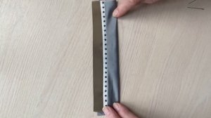 Как сшить корсажную ленту для пояса брюк или юбки и притачать её к изделию