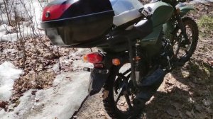 ALPHA OFFROAD M-12. По весеннему лесу.