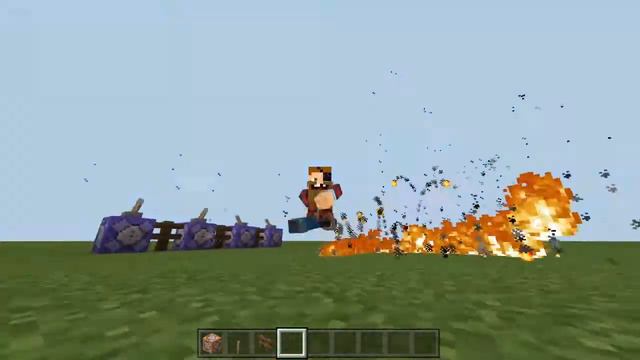 Minecraft Bedrock Particle Trail Command | Minecraft Bedrock Command Block Tutorial смотреть онлайн