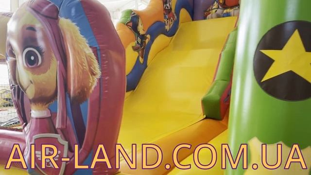 Надувная горка "Щенячий патруль" 4 смотреть онлайн