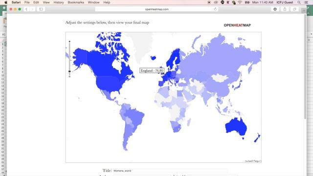 How to visualize data using Open Heat Map смотреть онлайн