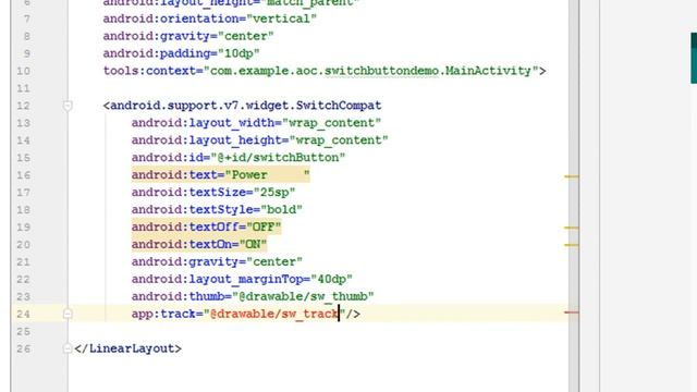 How to Create Custom Switch Button in Android Studio | SwitchButton | Android Coding смотреть онлайн
