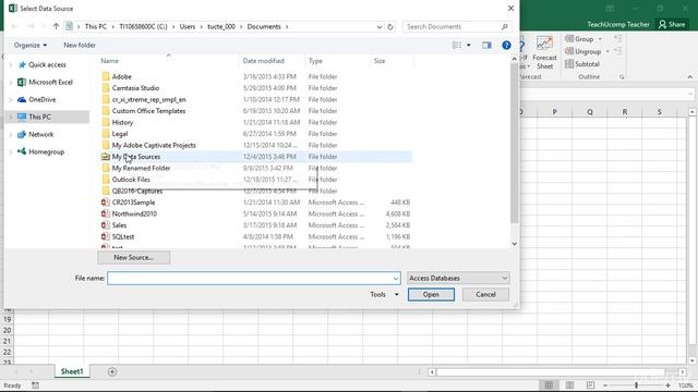 Creating a Data Model from External Relational Data in Excel смотреть онлайн