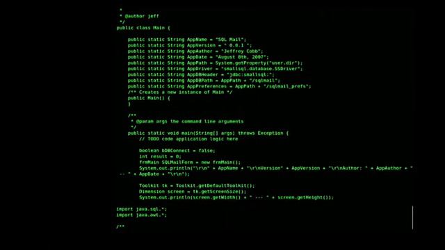 Hacker Screen