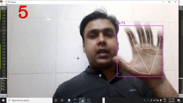 Finger Counter using Hand Tracking | Computer Vision | OpenCV смотреть онлайн
