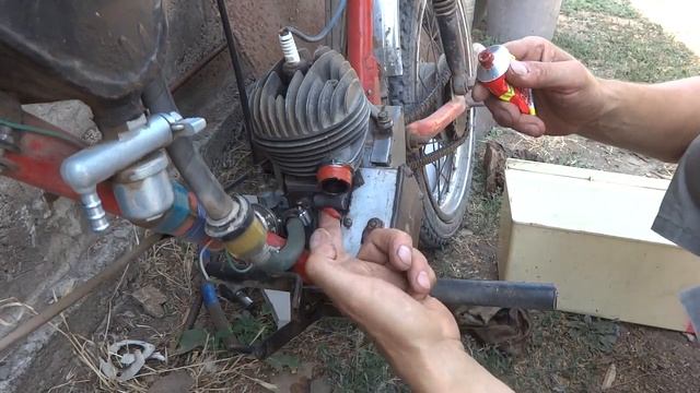 Самодельный глушитель на мопед смотреть онлайн