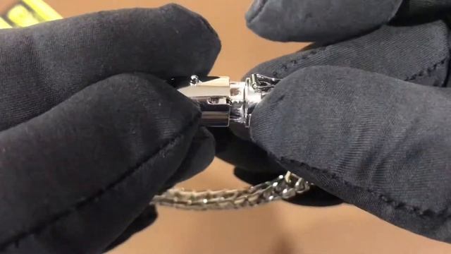 Браслет белое золото 585 Фараон (питон) 23 грамма с овальной коробкой. смотреть онлайн