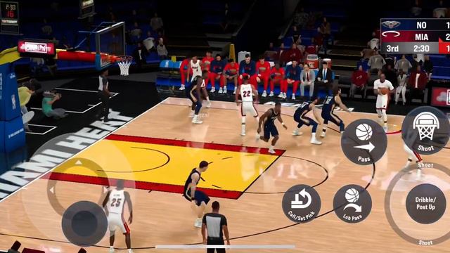 NBA 2K21 arcade edition on iPhone 12 Pro Max: Pelicans vs heat смотреть онлайн