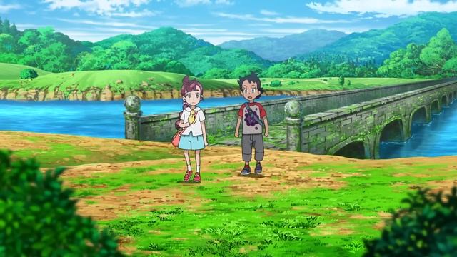 UK: ENTER PIKACHU! | Pokémon Journeys: The Series Episode 1 смотреть онлайн
