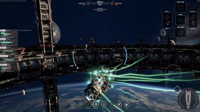 SPACE WARSHIPS | Free To Play Space Shooter (Fractured Space Gameplay) смотреть онлайн