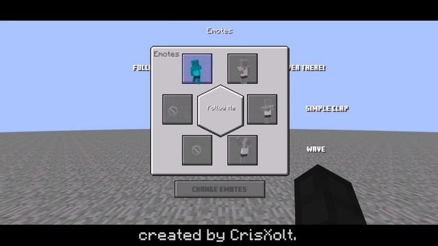 Minecraft Legacy Console Edition Emote Interface Pack [Beta Test] смотреть онлайн