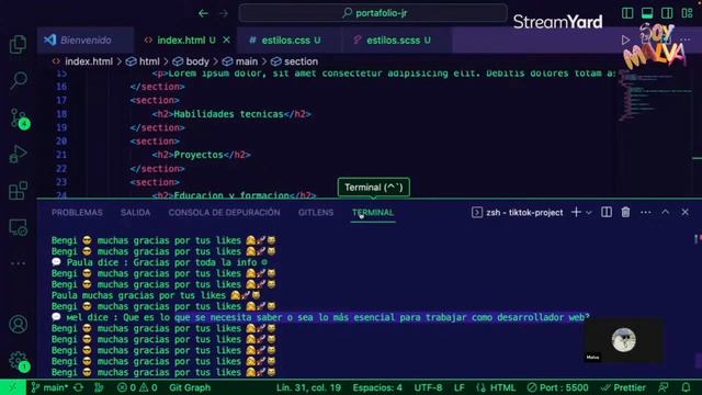 Creando nuestro portafolio Dev Junior смотреть онлайн