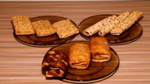 Замороженные блинчики с мясом. Сохраняйте чек