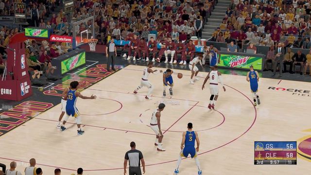 LeBron x Bronny x Bryce: CAVS vs WARRIORS | NBA 2K23 FUTURE LEAGUE: Concept Gameplay смотреть онлайн