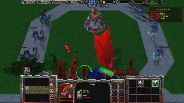 Warcraft 3 Reforged - Day Of The Cow TD! v 0.99b Pokemon Builder | Very Hard Map смотреть онлайн