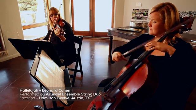 Arundel Ensemble String Duo: Leonard Cohen's "Hallelujah" Cover смотреть онлайн