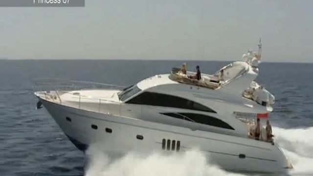 Моторная яхта Princess P67 смотреть онлайн