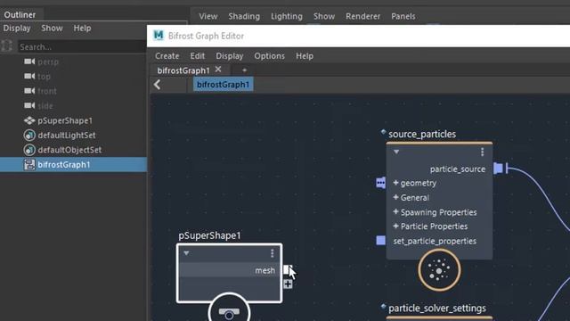 Maya: Simple Particle [Bifrost Graph] смотреть онлайн
