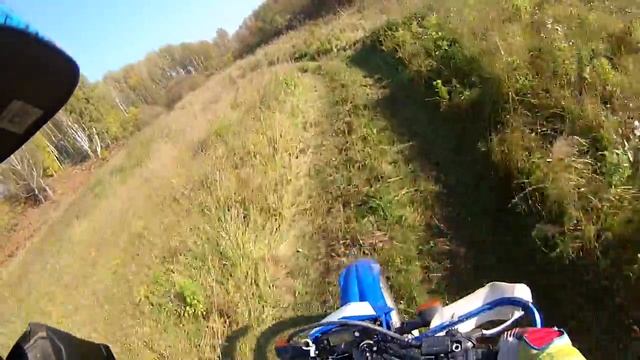 Yamaha WR250R сентябрьский Люскус - 1 ч смотреть онлайн