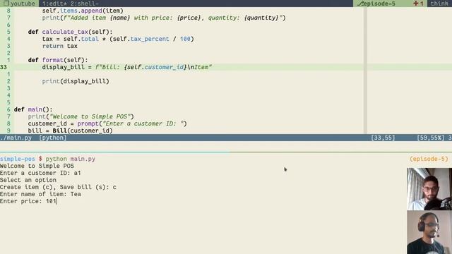 Python Tutorial (2021) | Learning with Example | f-strings, for-loop | Part 5 смотреть онлайн