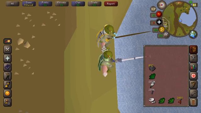 [OSRS Mobile] 3t Fishing and Dart Fletching смотреть онлайн