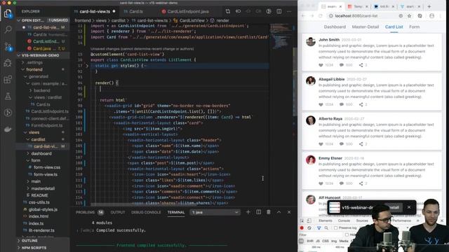 Webinar: What is new in Vaadin 15 and what are the plans for the future смотреть онлайн