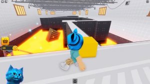 ? БЕГАЮ от ЗЛОЙ КРАСНОЙ СТЕНЫ в РОБЛОКС Секретная Roblox Be Crushed by a Speeding Wall КОТЁНОК ЛАЙК