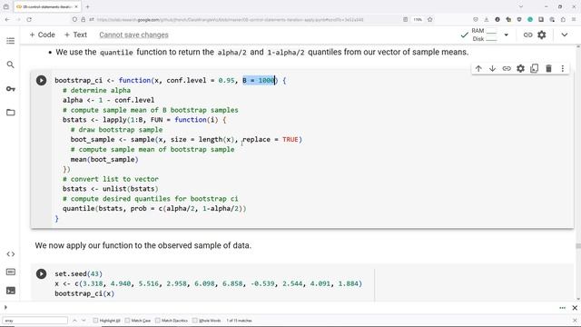 Bootstrap confidence interval example смотреть онлайн