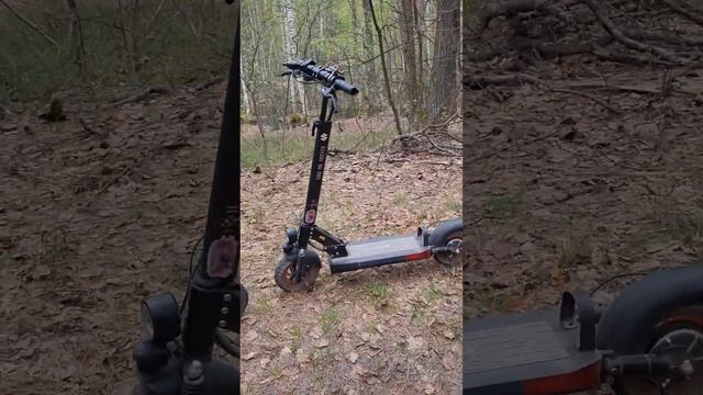 Плюсы #Kugoo #m4pro #enduro в лесу смотреть онлайн