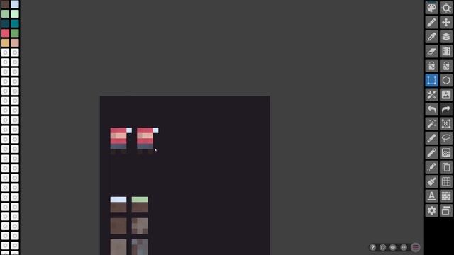 РИСУЮ НОВОГОДНЮЮ PIXEL-ART ГРАФИКУ 3X3 ПИКСЕЛЯ! / Создание графики / Nekod смотреть онлайн
