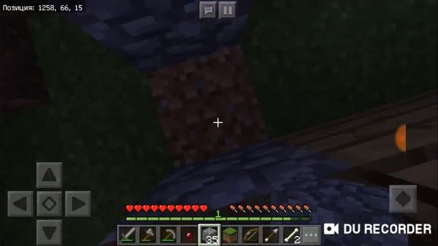 Выживыние в ванильном майнкрафте на телефон. Версия 1.2.10 смотреть онлайн