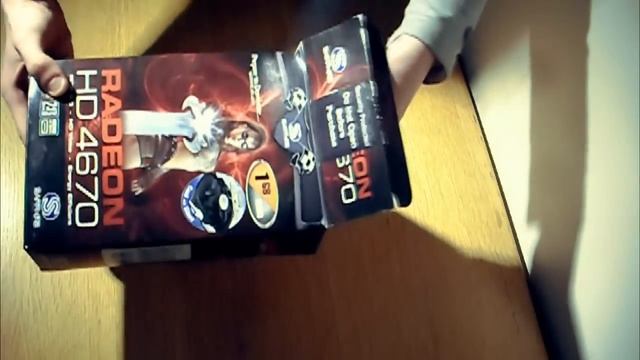 ATI Sapphire Radeon HD 4670 Unboxing and overview смотреть онлайн