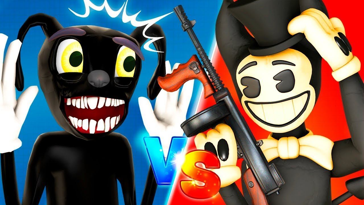 БЕНДИ vs КАРТУН ДОГ - ФИЛЬМ (Анимация Все Серии БАТИМ Bendy) смотреть онлайн