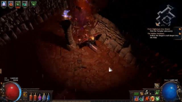 Path of Exile 3.2 NEC Apex of Sacrifice SSF Beatiary HC смотреть онлайн