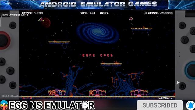Galacticon EGG NS 3.1.1 Game Test with settings смотреть онлайн