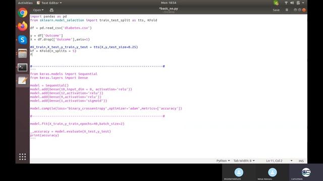 Part - 2: First Neural Network with Epoch & BS | Complete Deep Learning LIVE course | Cult Skills смотреть онлайн