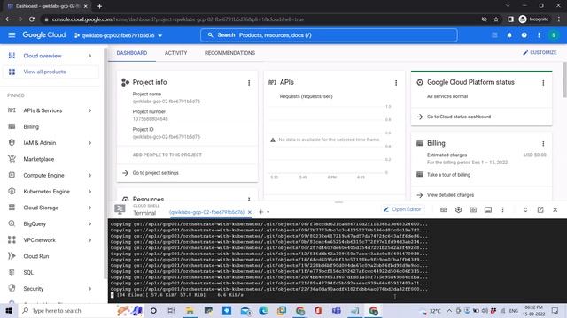 Orchestrating the Cloud with Kubernetes #gcp #quests #qwiklabs #googlecloudplatform смотреть онлайн