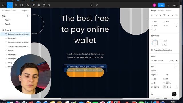 Выполняю РЕАЛЬНЫЙ ЗАКАЗ в FIGMA (LIVE) // Веб-дизайн на FREELANCE смотреть онлайн
