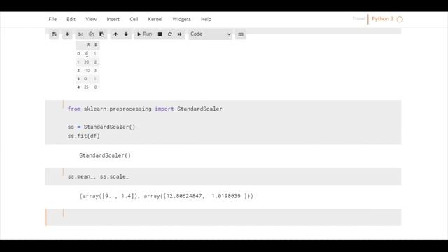 Python Scikit learn - Label Encoder, Min Max, Standard, Robust Scaler смотреть онлайн