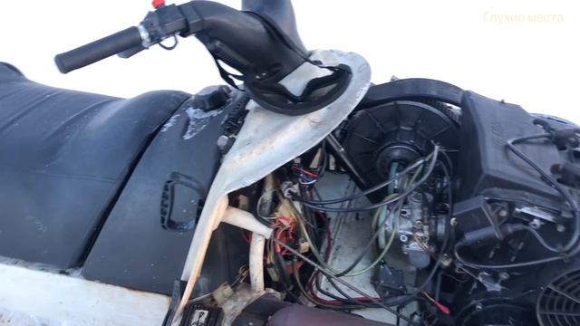 Обзор снегохода Тайга СТ500Д после ремонта! смотреть онлайн