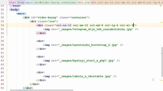 Навстречу Bootstrap 4. Основы работы- Миксовка классов колонок. Уроки веб разработки от ProDevZone(2 смотреть онлайн