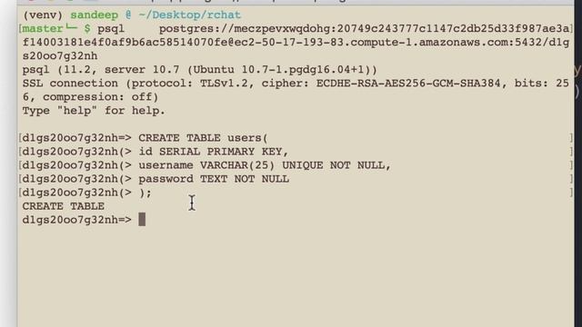Flask-SQLAlchemy & PostgreSQL to Create User Registration Page - Chat App Part5 смотреть онлайн