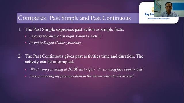 Past Simple Vs Past Continuous смотреть онлайн