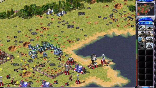 Command and Conquer Yuri's Revenge CnCNet - RUSSIA FEDERATION - America vs 7 Russia (HARD AI) смотреть онлайн