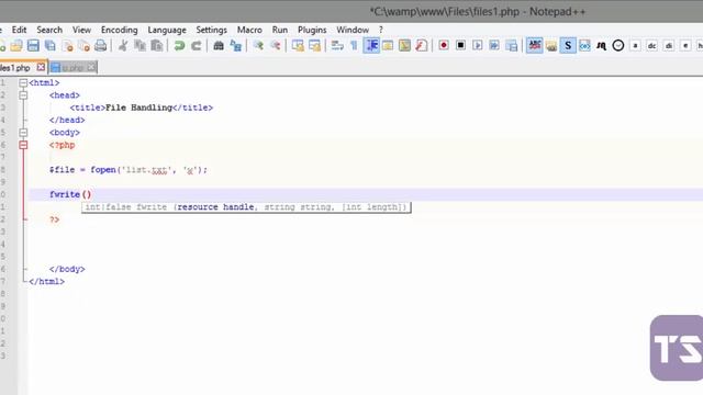 File Handling in PHP - Lecture 52 (PHP Tutorial) смотреть онлайн