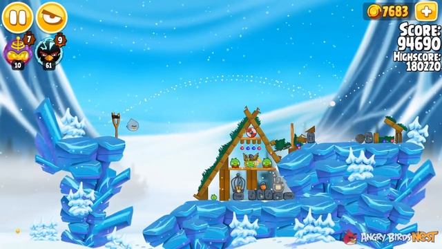 Angry Birds Seasons Ragnahog Level 1-23 Walkthrough 3 Star смотреть онлайн