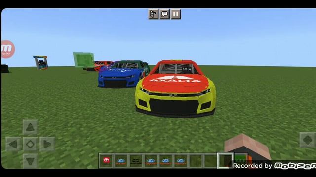 Новый крутой мод на машины наскар 2022 для Майнкрафт пе 1.18 смотреть онлайн